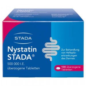 NYSTATIN STADA 500.000 I.E. überzogene Tab.